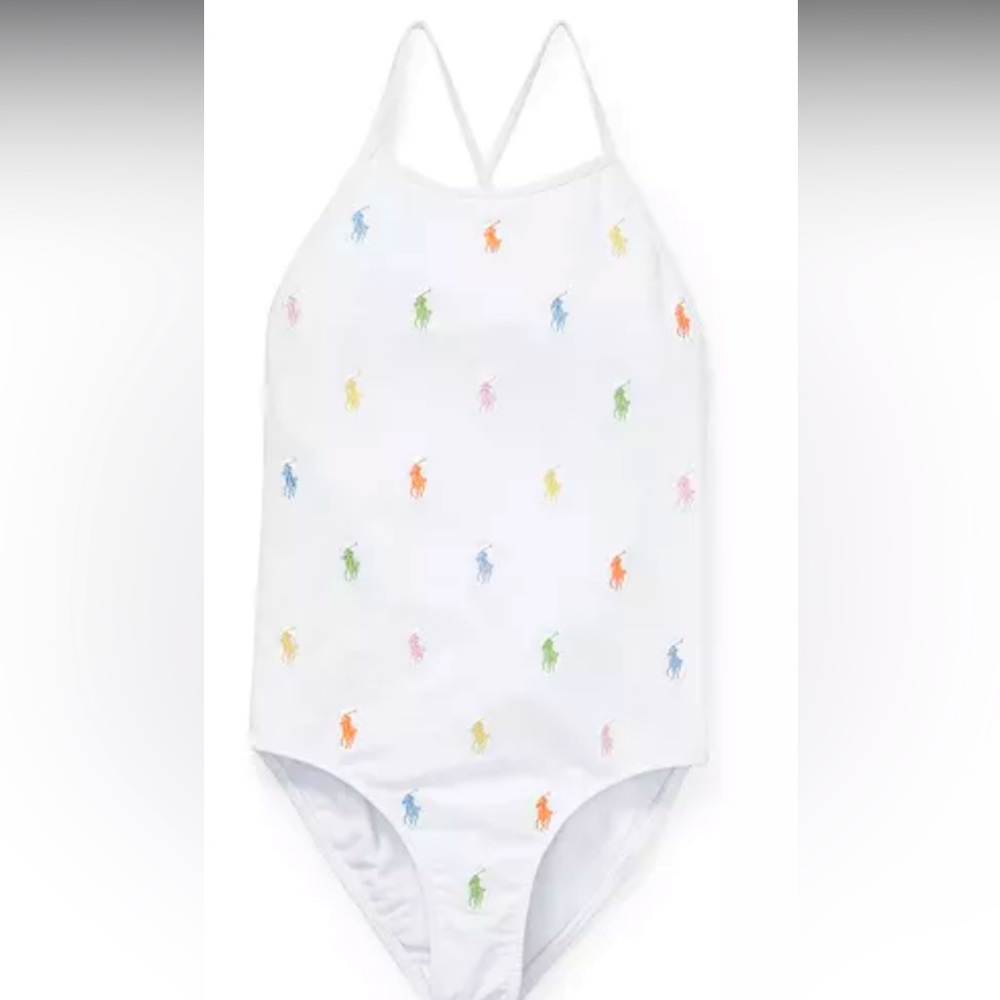 Girl NWT Ralph Lauren polo swimsuit